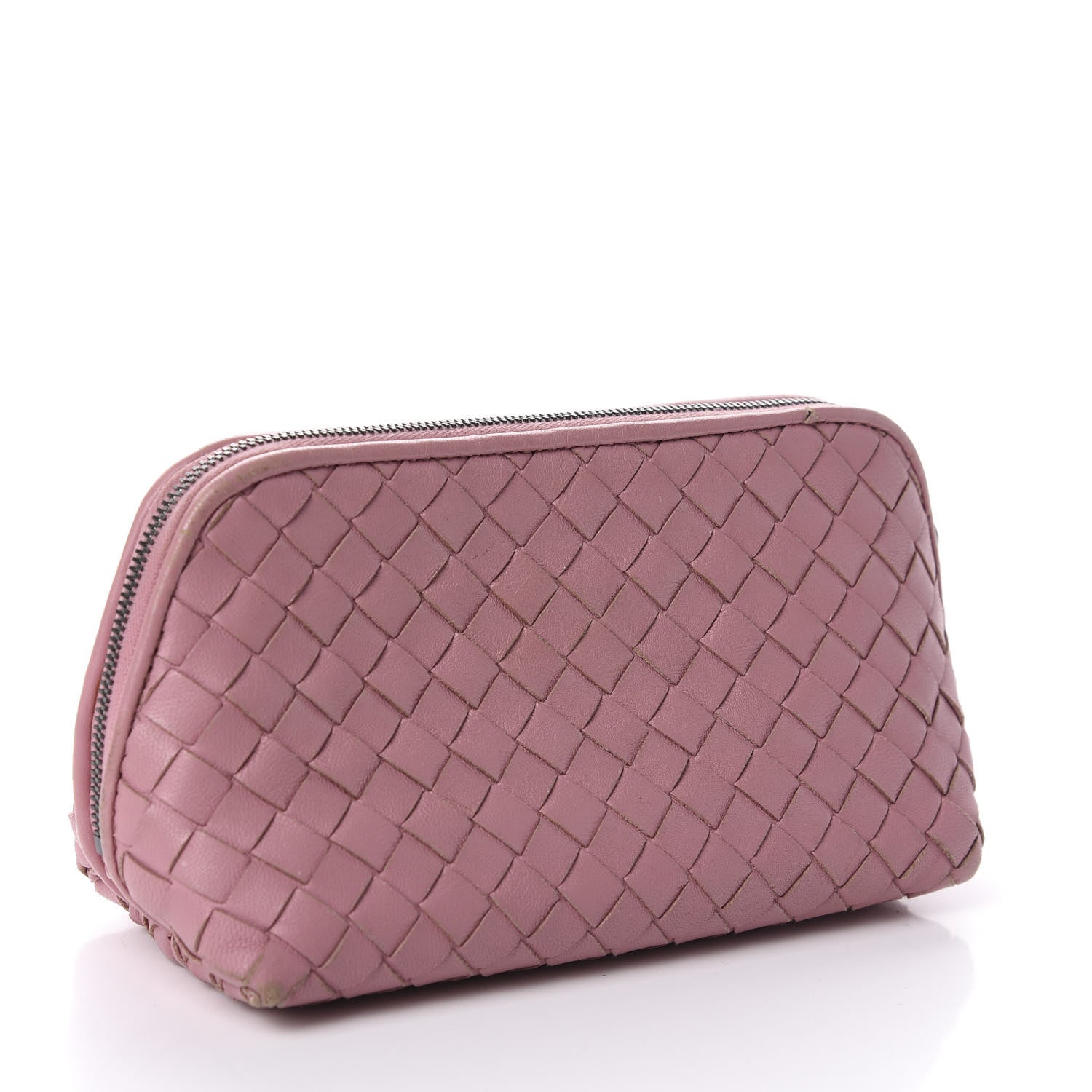 Bottega Veneta Nappa Intrecciato Cosmetic Pouch Watteau 3 of 12