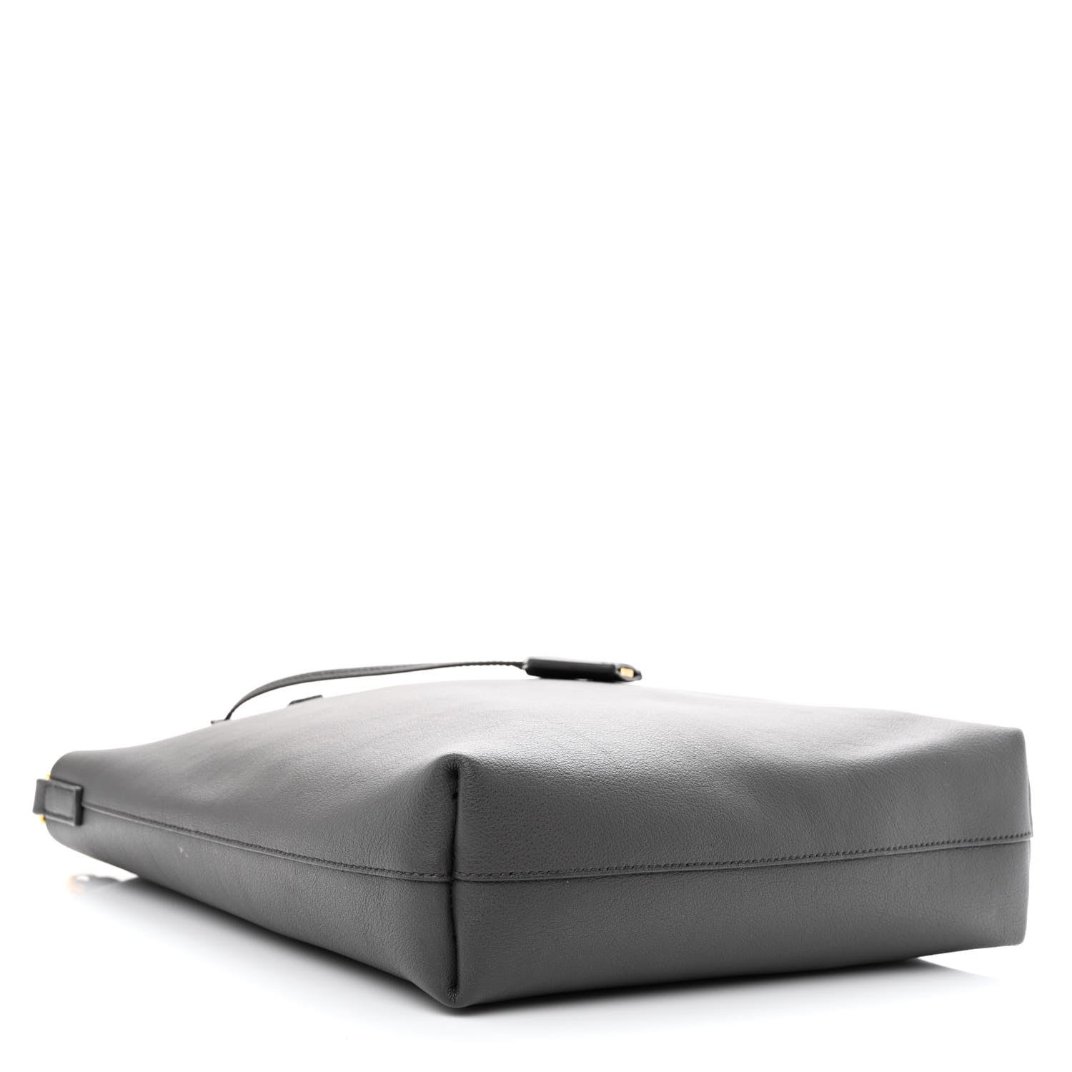 Saint Laurent Calfskin Toy Shopping Tote Earth Grey 4 of 13