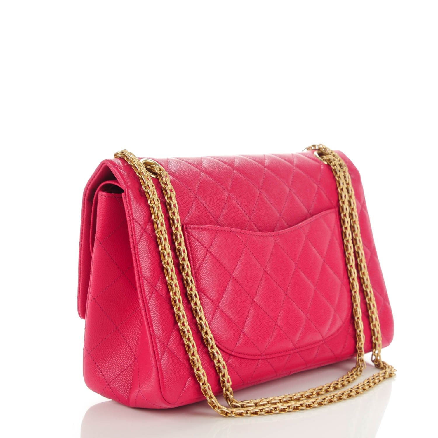Chanel Caviar Quilted 2.55 Reissue 226 Flap Dark Pink 3 of 7