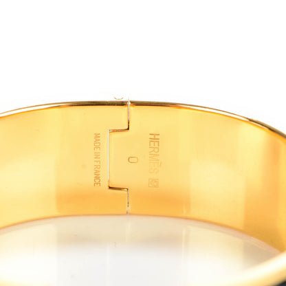 Hermes Enamel Wide Clic Clac H Bracelet PM Black 4 of 6