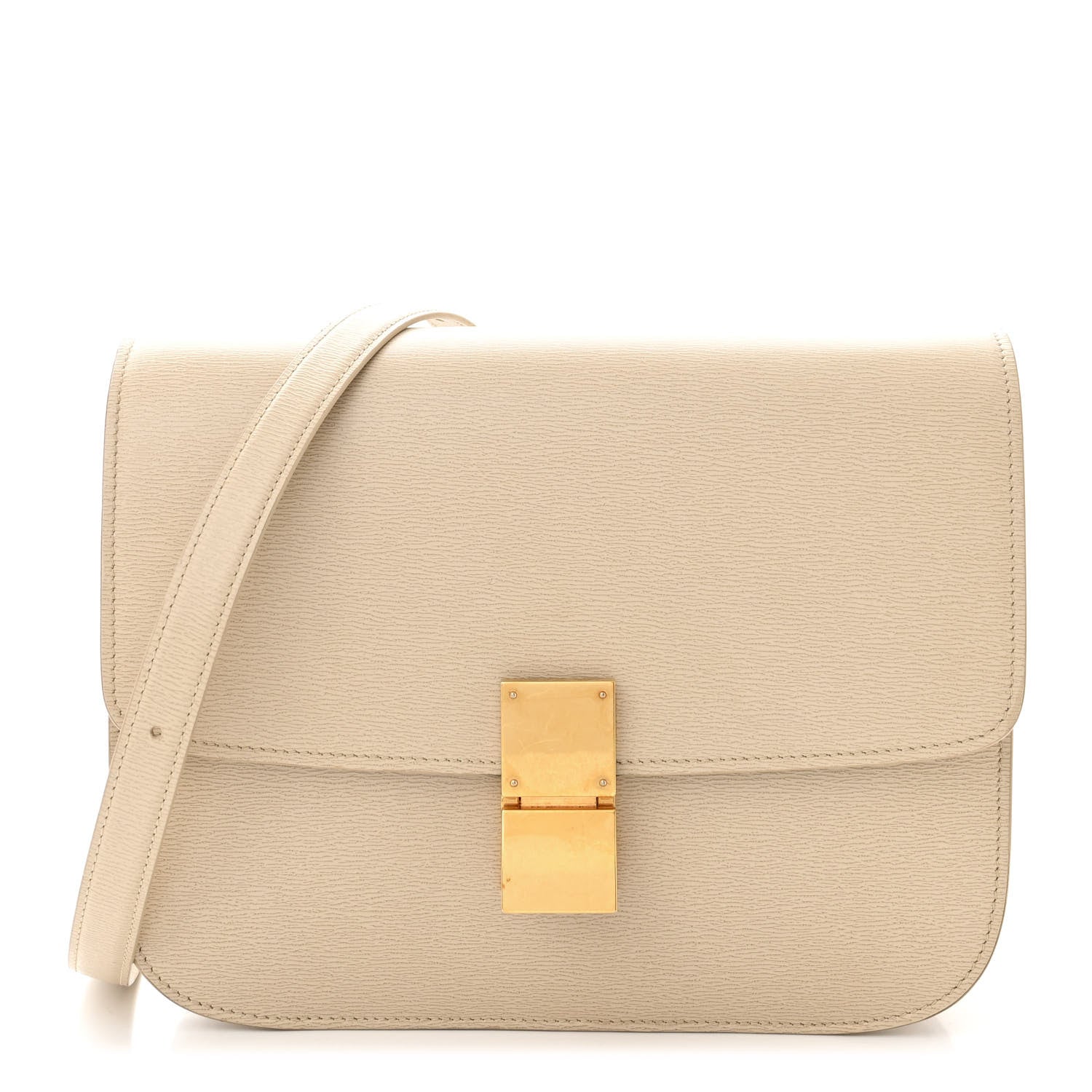 Celine Box Calfskin Medium Classic Box Bag Linen 1 of 11