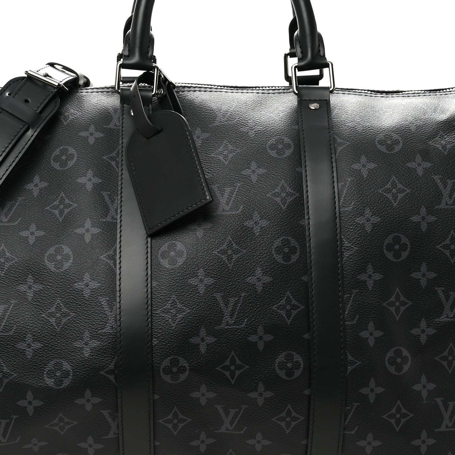 Louis Vuitton Monogram Eclipse Keepall Bandouliere 55 6 of 8