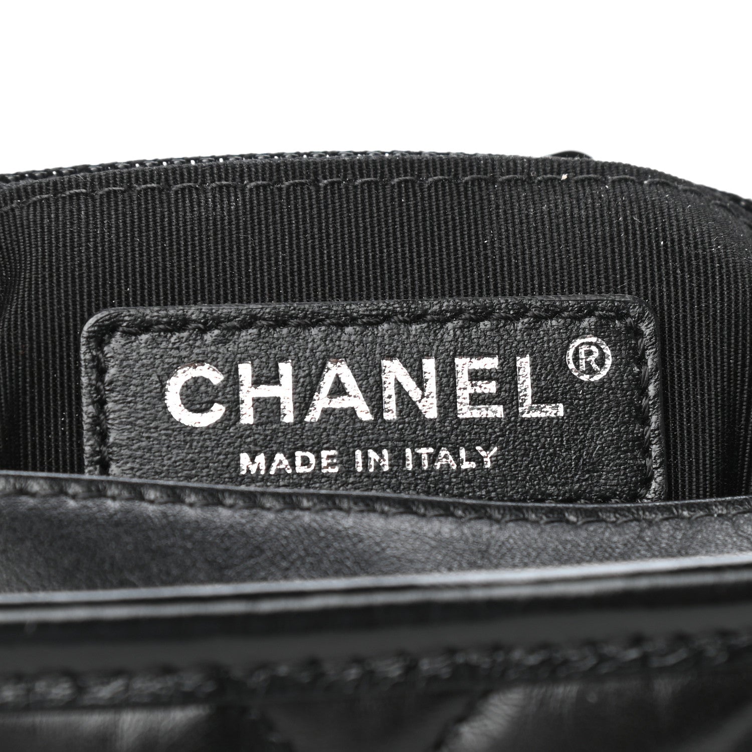 Chanel Aged Calfskin Chevron Quilted Small Gabrielle Hobo So Black 6 of 10
