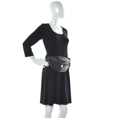 MCM Visetos Small Stark Belt Bag Black 2 of 11