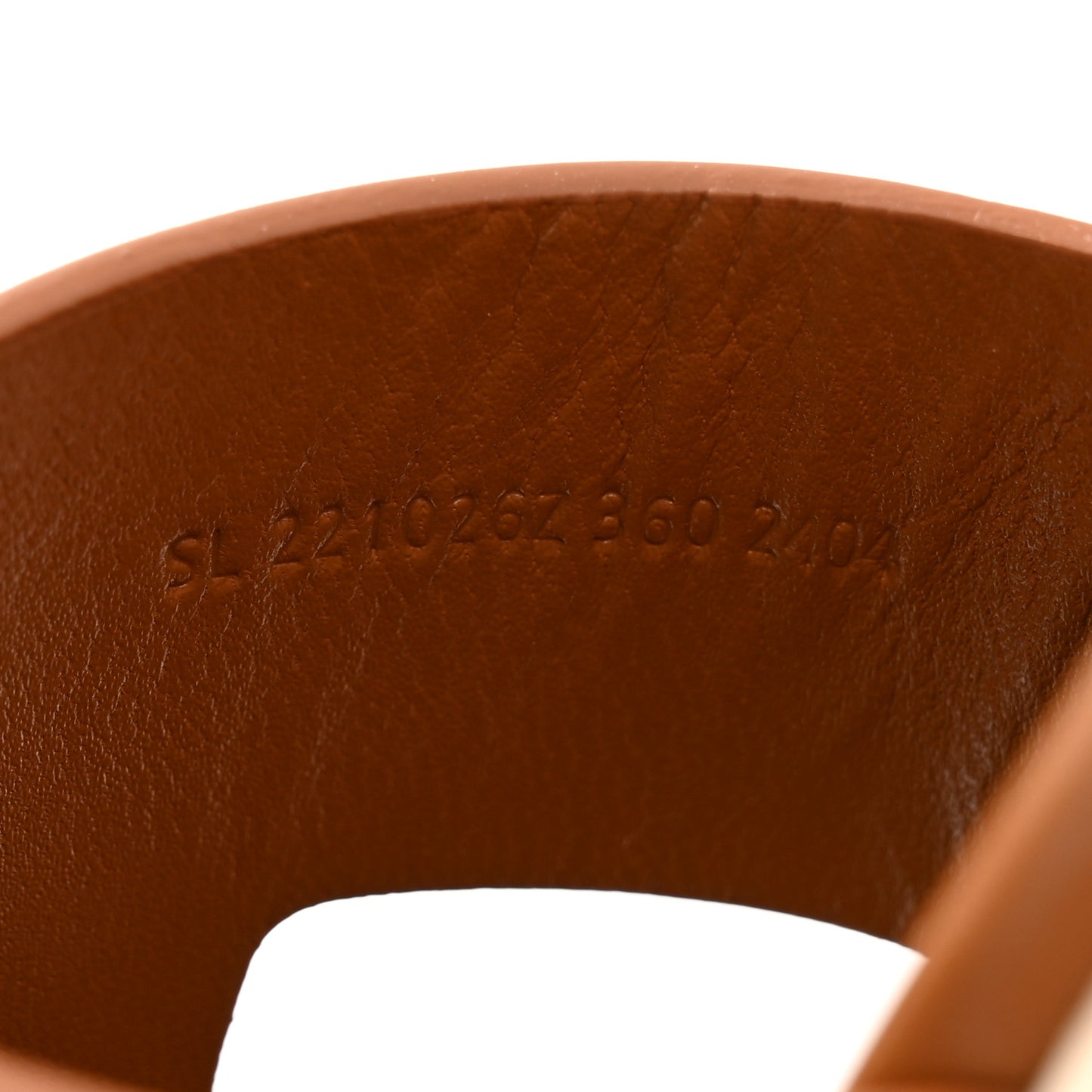 Calfskin Cork Eze 30 Sandals 36 Gold