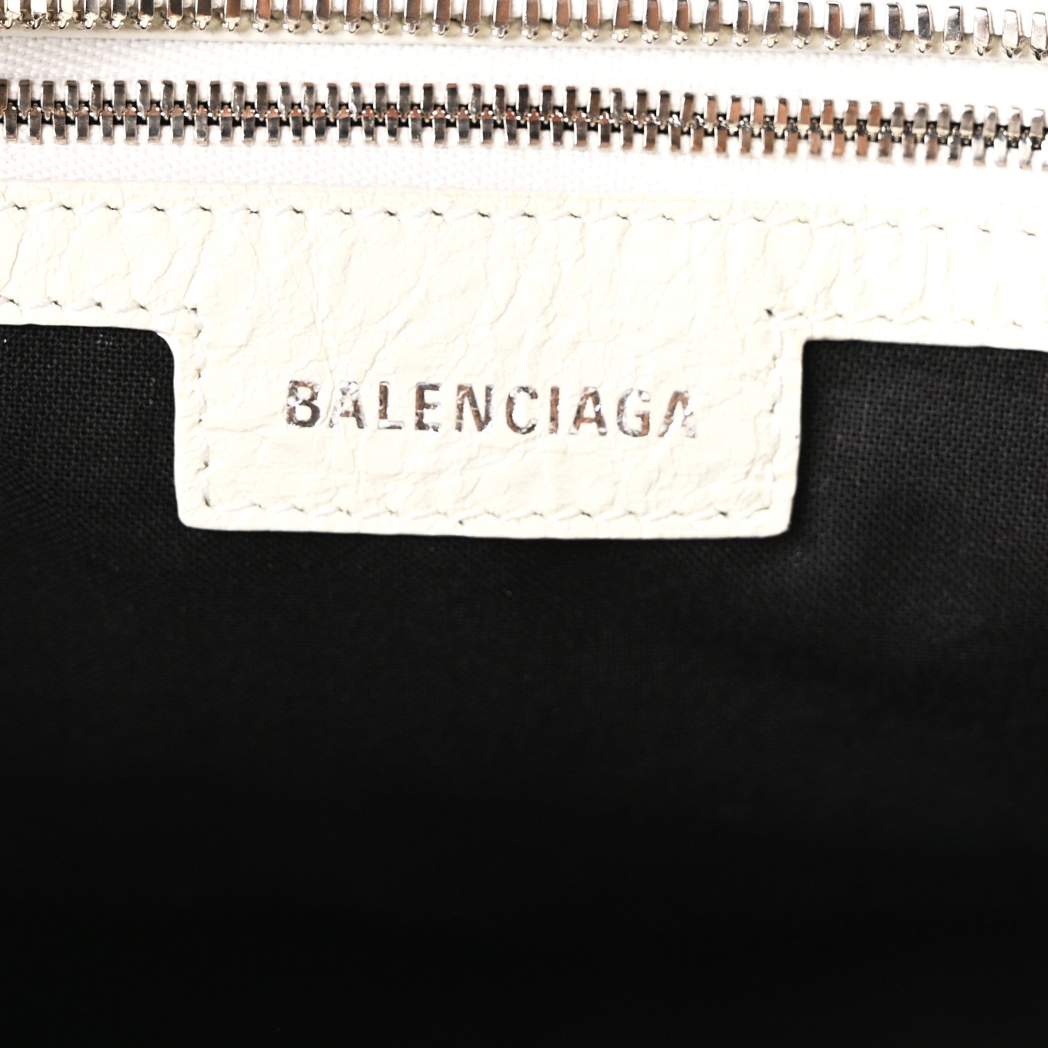 Balenciaga Agneau Arena Neo Cagole City Handbag Optic White 7 of 11