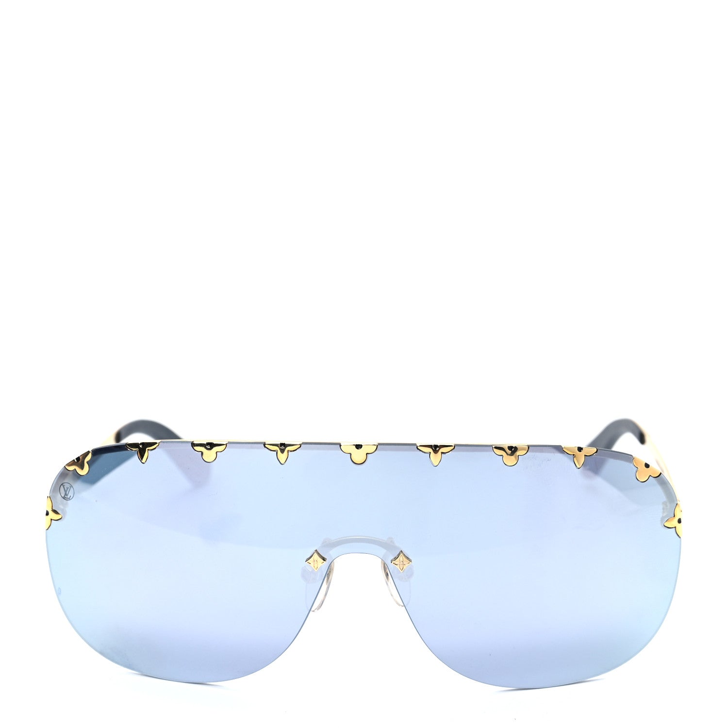 Louis Vuitton Purple Rain Sunglasses Z2367E Gold 4 of 14