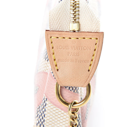Louis Vuitton Damier Azur Tahitienne Mini Pochette Accessories 6 of 7