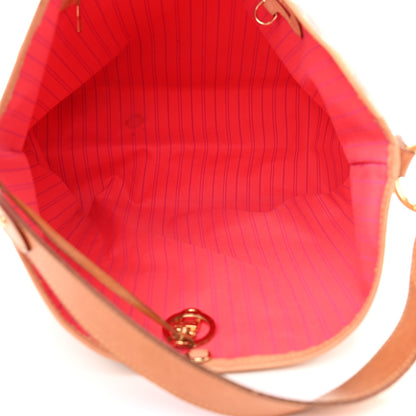 Louis Vuitton Damier Azur Delightful MM Pink 5 of 14