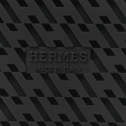 Hermes Calfskin Womens Empire Sandals 39 Black 6 of 11