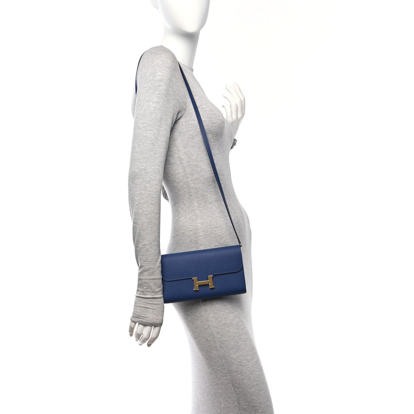Epsom Constance Long To Go Wallet Bleu Saphir