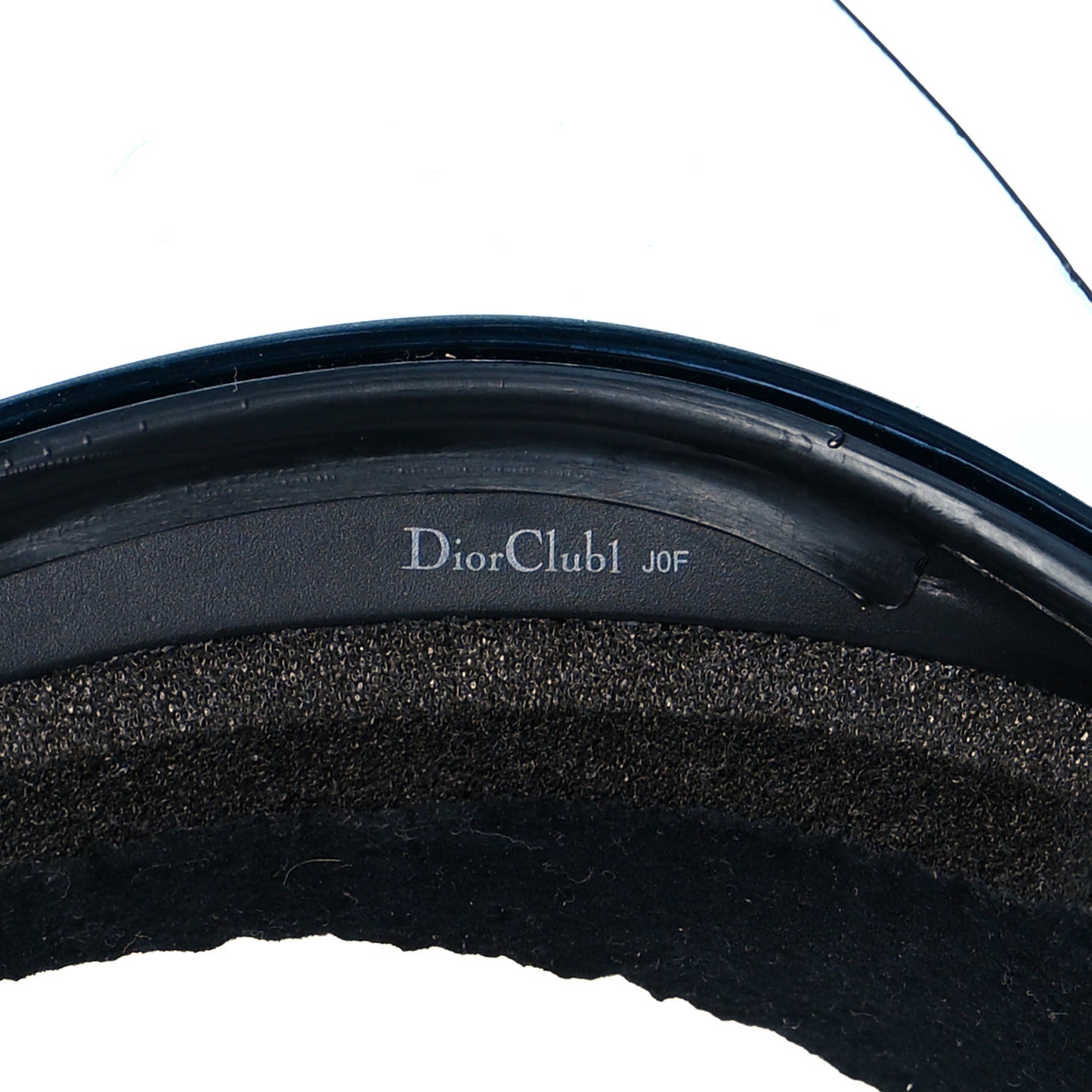Mirrored DiorClub1 Sun Visor Blue