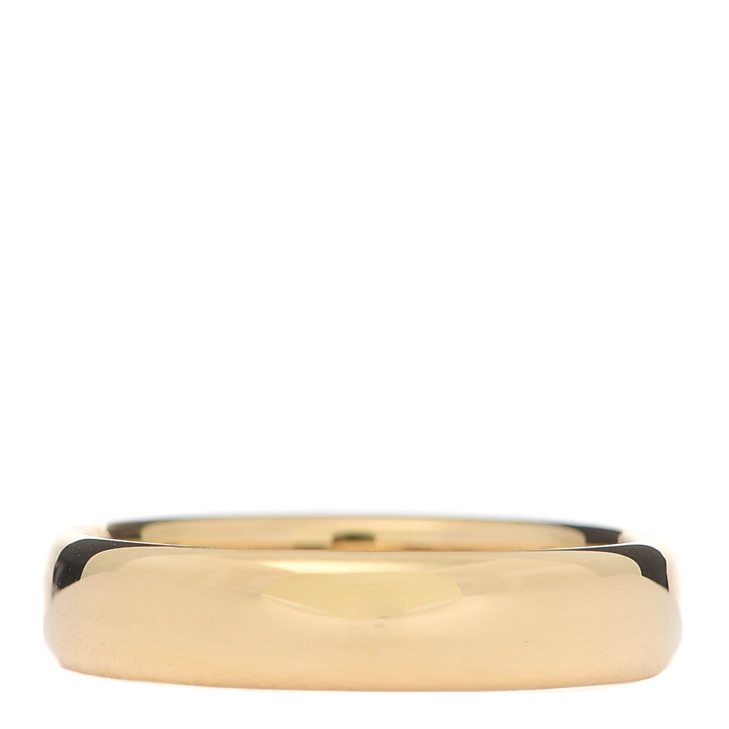 18K Yellow Gold 4.5mm Classic Wedding Band Ring 57 8