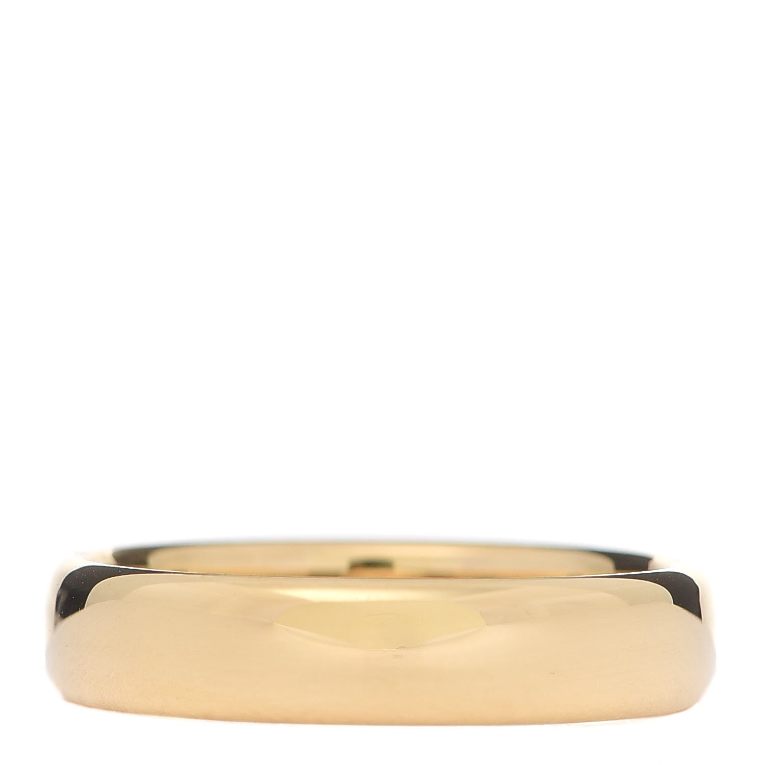 Tiffany 18K Yellow Gold 4.5mm Classic Wedding Band Ring 57 8 1 of 4