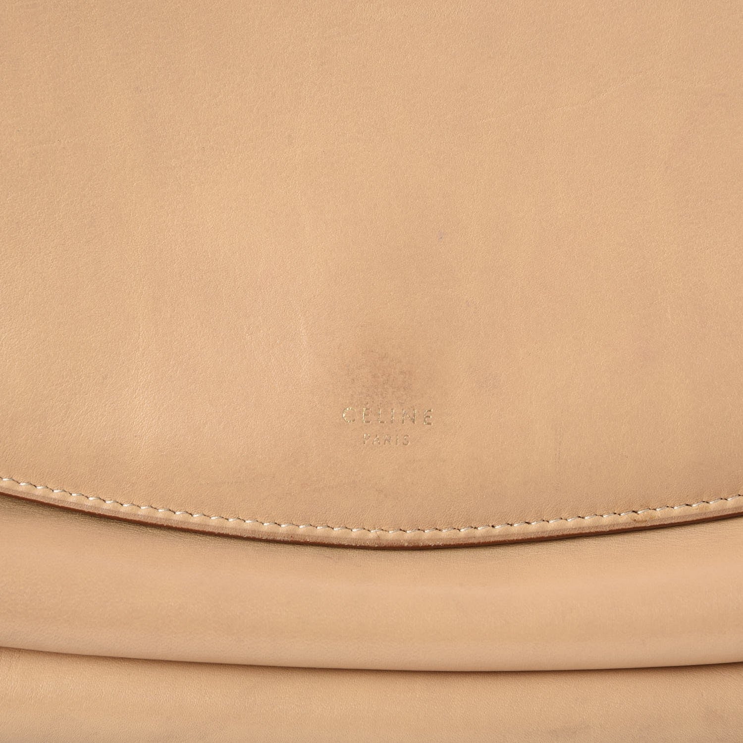 Celine Natural Calfskin Trotteur Messenger Chamois 6 of 13