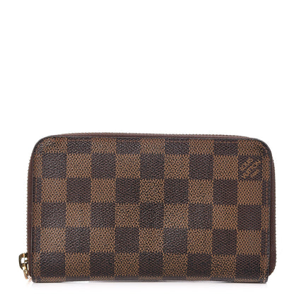 Louis Vuitton Damier Ebene Zippy Compact Wallet 1 of 8