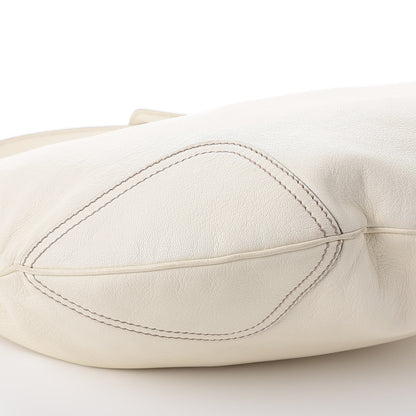 Gucci Calfskin Princy Hobo Shoulder Bag White 8 of 10