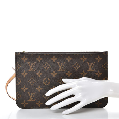 Louis Vuitton Monogram Neverfull MM GM Pochette 2 of 8