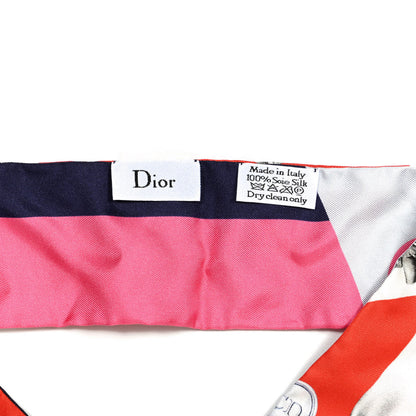 Christian Dior Silk ABCDior N Mitzah Scarf 4 of 4