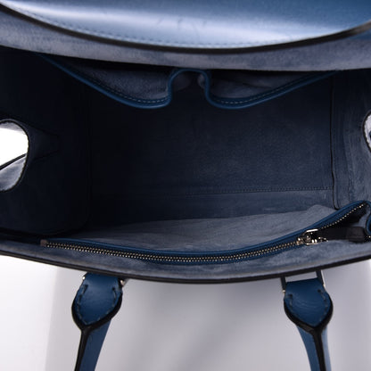 Alexander McQueen Calfskin Large Heroine Blue 5 of 8