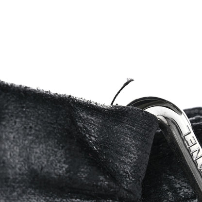 Chanel Crinkled Coated Canvas Le Marais Hobo Black 13 of 13