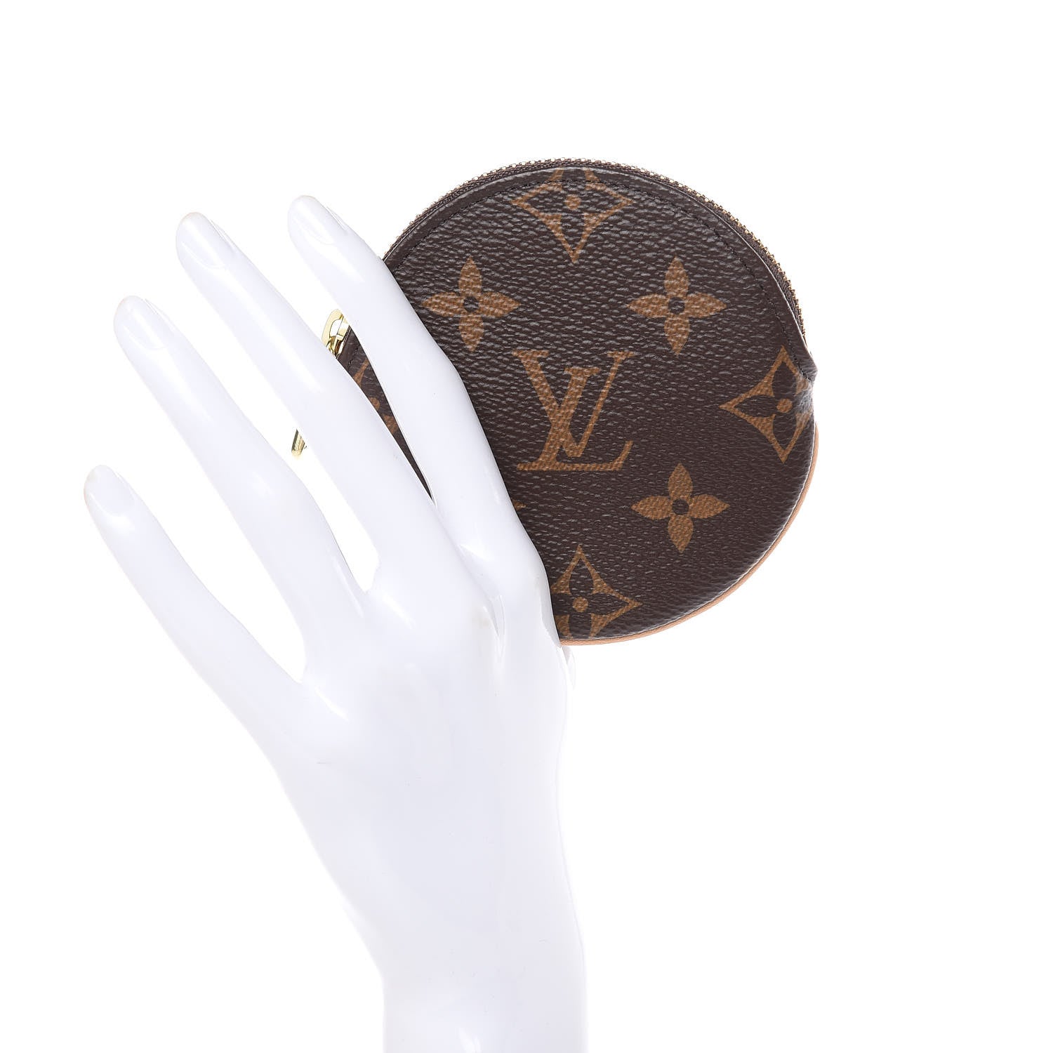 Louis Vuitton Monogram Round Coin Purse 2 of 8