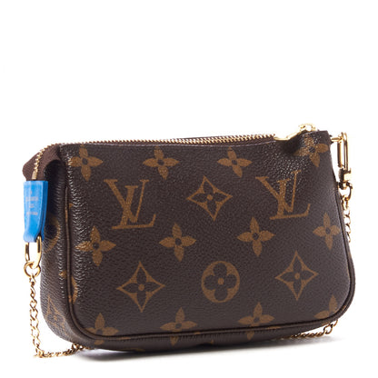 Louis Vuitton Monogram 2019 Christmas Animation Mini Venice Pochette Accessories Blue 3 of 8