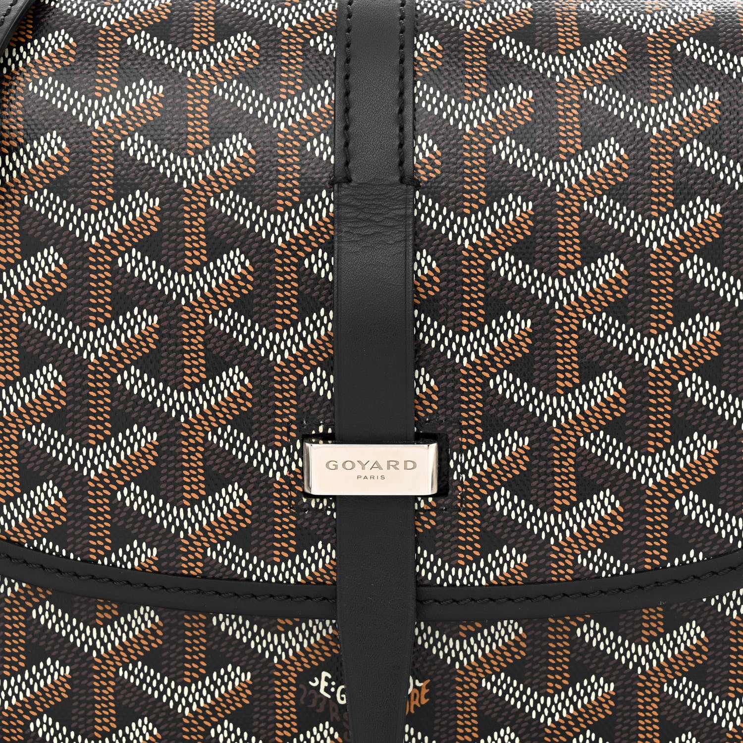 Goyard Goyardine Belvedere II PM Messenger Bag Black 7 of 9