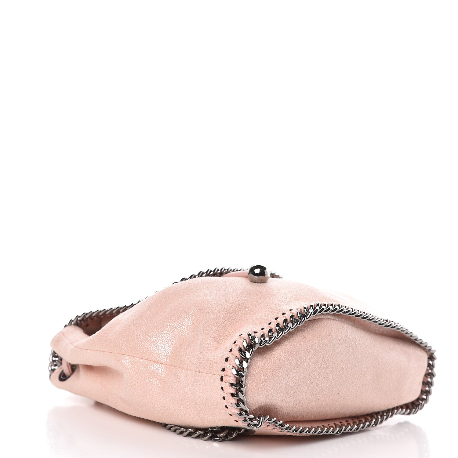 Stella McCartney Pearlescent Shaggy Deer Mini Rucksack Backpack Pink 4 of 14