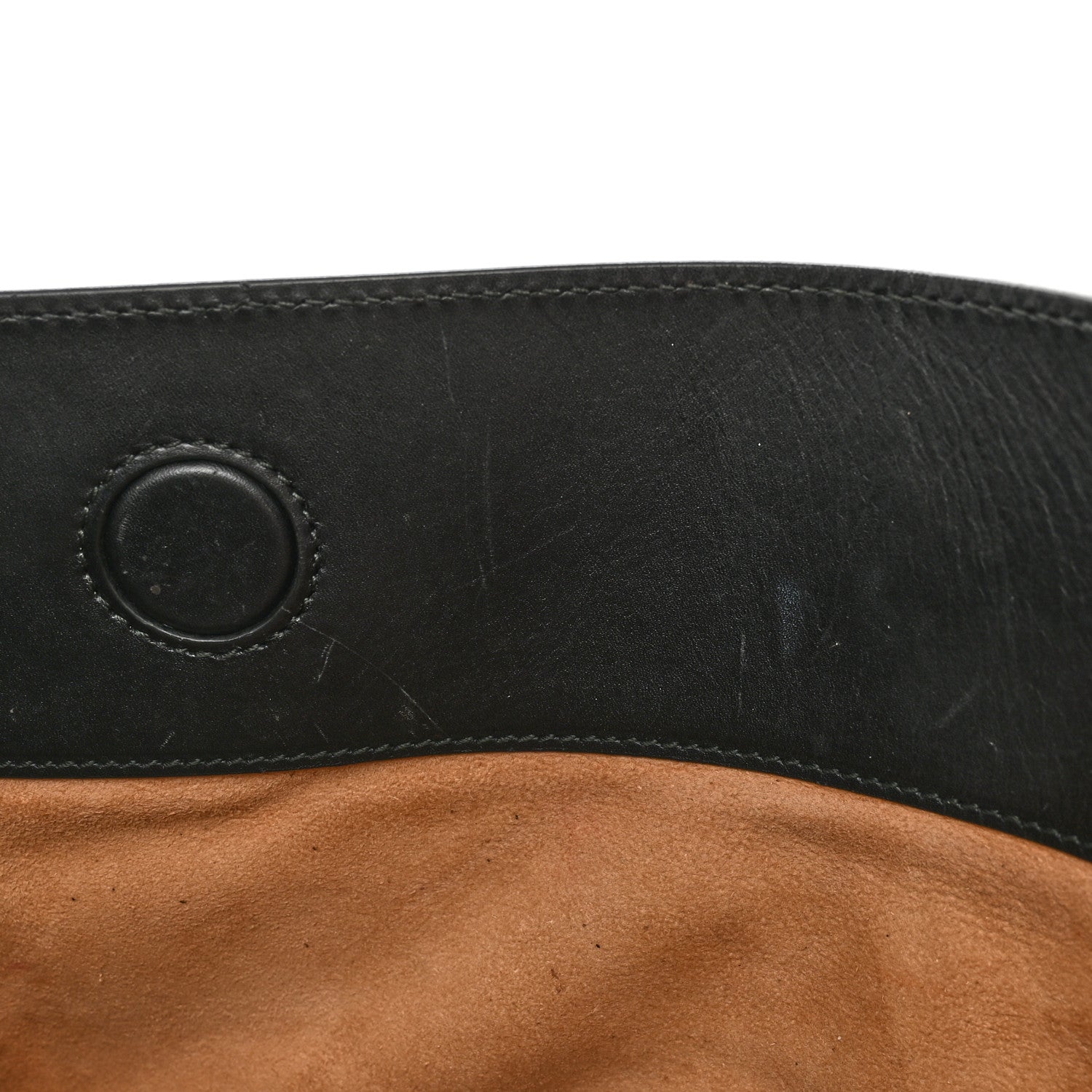 Gucci Calfskin Embossed XL Clutch Black 14 of 14