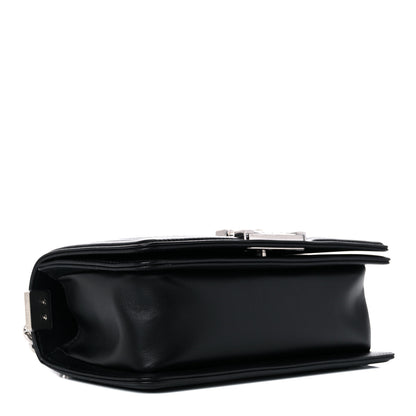 Chanel Calfskin Chevron Quilted Small Boy Flap Black 4 of 15