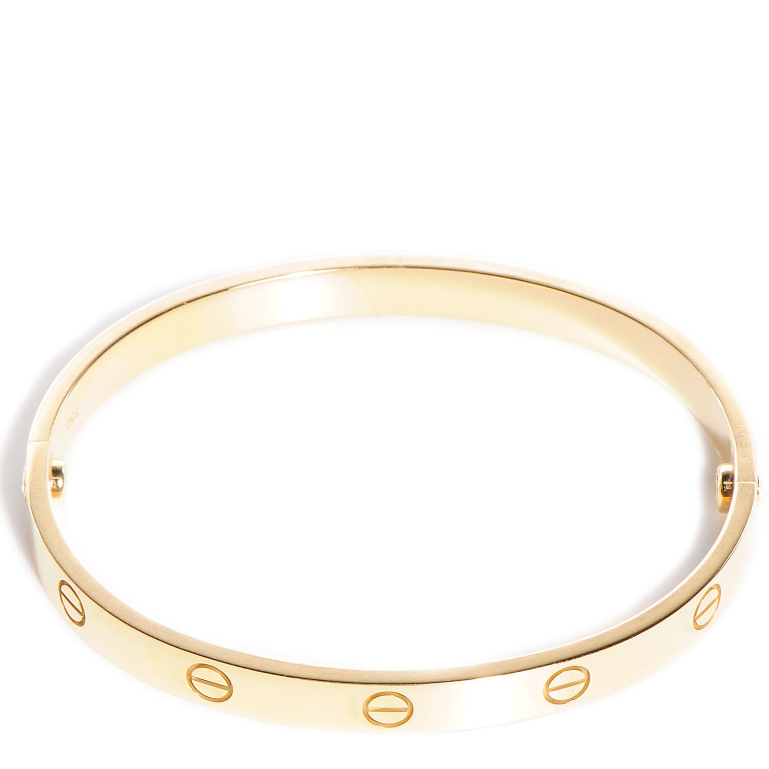 Cartier 18K Yellow Gold LOVE Bracelet 18 4 of 7