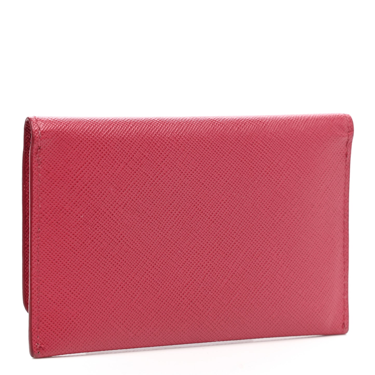 Saffiano Metal Flap Wallet Peonia