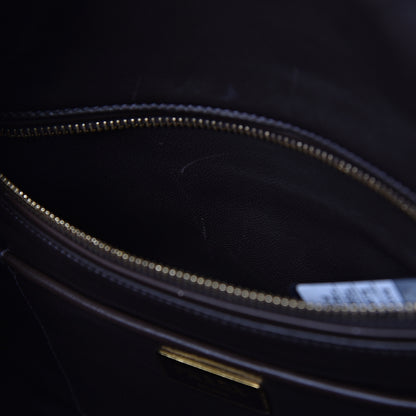 Prada Tessuto Tweed Vitello Bowling Bag Lacca Knicker 8 of 17
