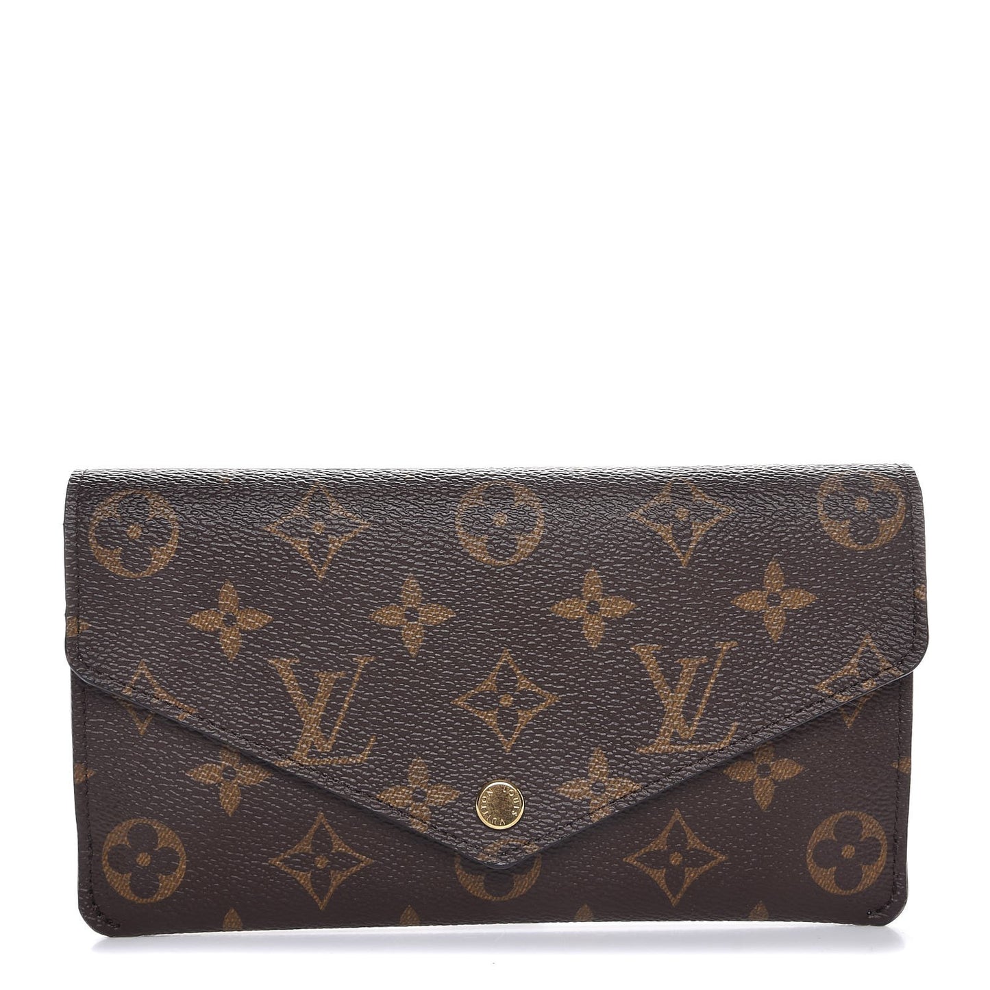 Monogram Jeanne Wallet Rose Ballerine