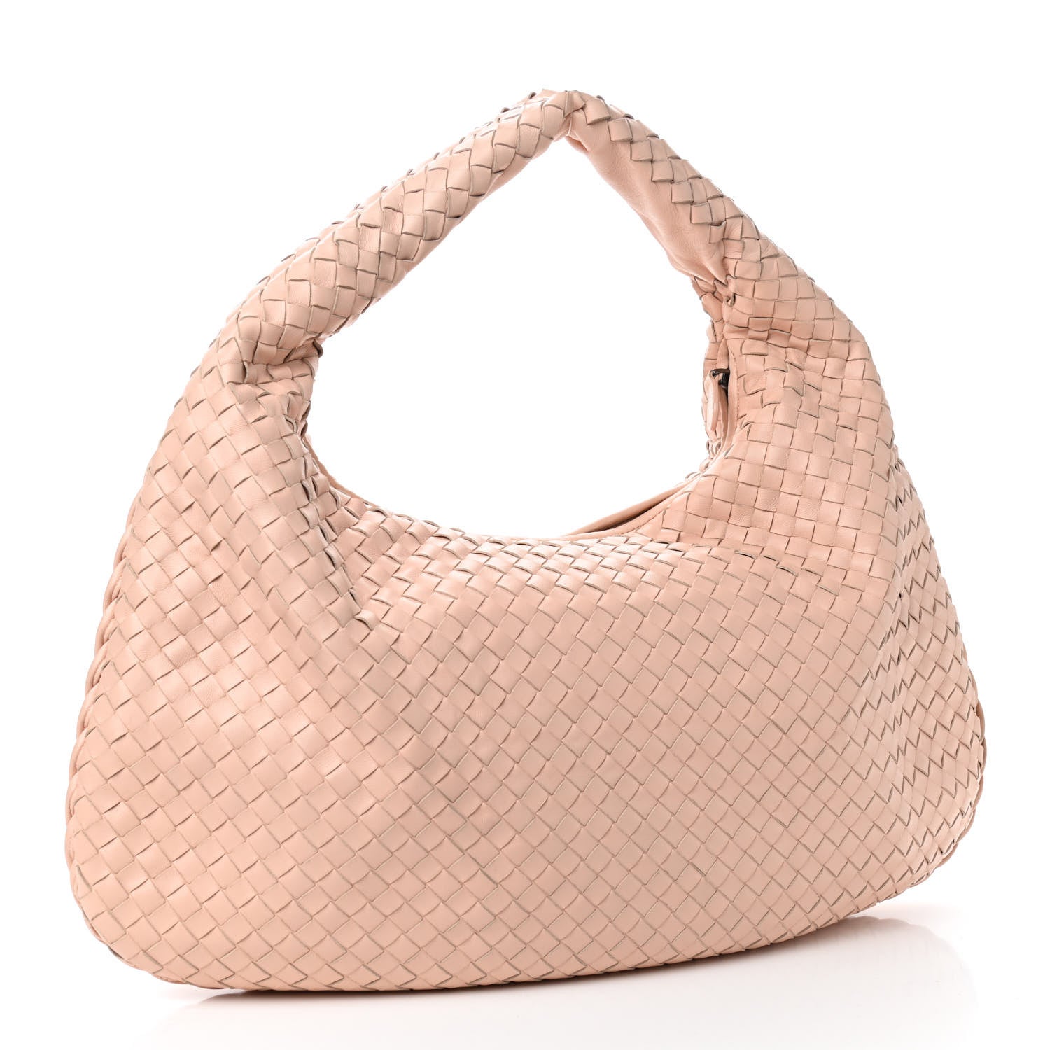 Bottega Veneta Nappa Intrecciato Large Veneta Hobo Flamingo 3 of 10
