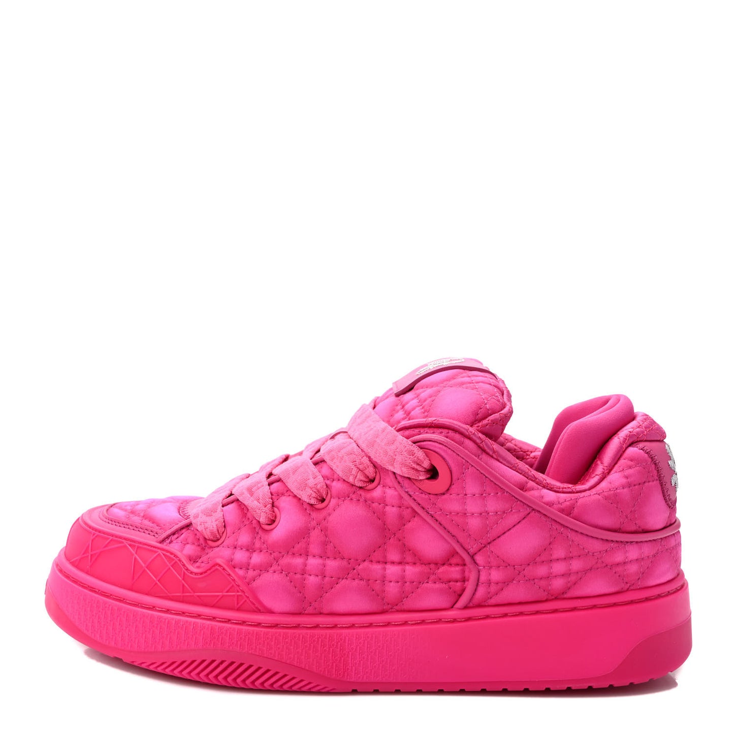 X ERL Satin Cannage Kumo Mens Sneakers 40 Fuchsia