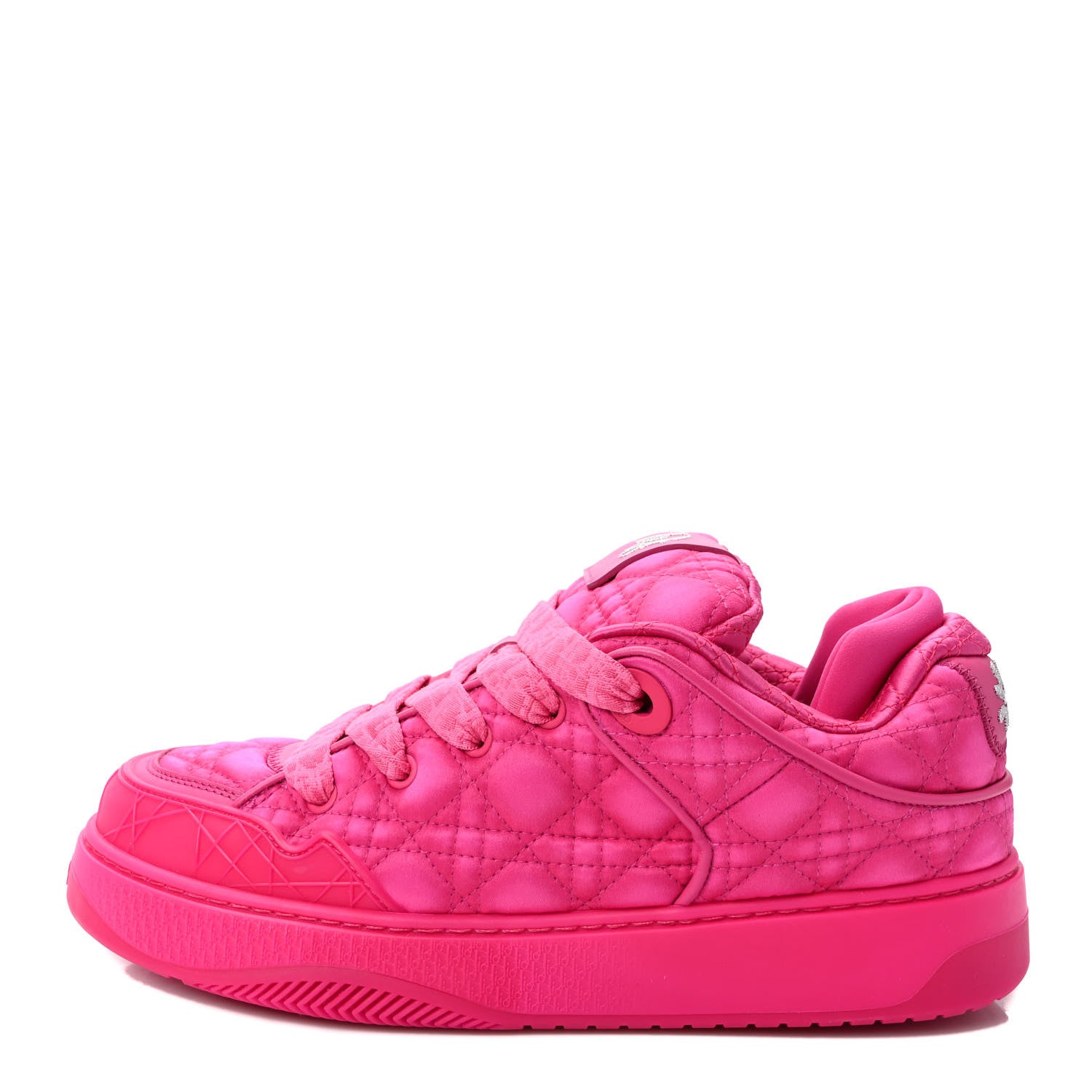 Christian Dior X ERL Satin Cannage Kumo Mens Sneakers 40 Fuchsia 1 of 9