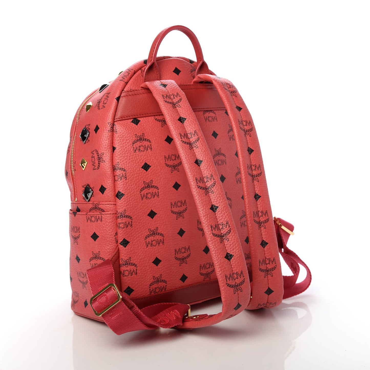 Visetos Studded Small Stark M Backpack Scooter Red