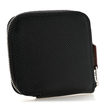 Hermes Epsom Silk'in Coin Purse Black 3 of 10