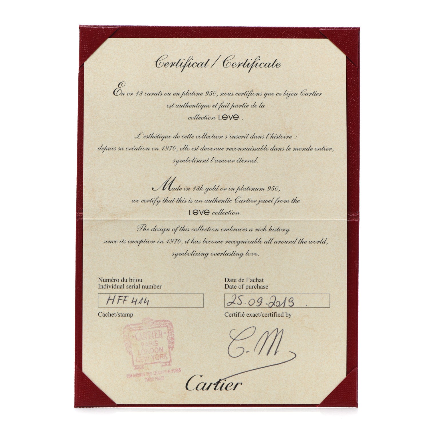 Cartier 18K Yellow Gold 11mm LOVE Ring 67 11.75 5 of 6
