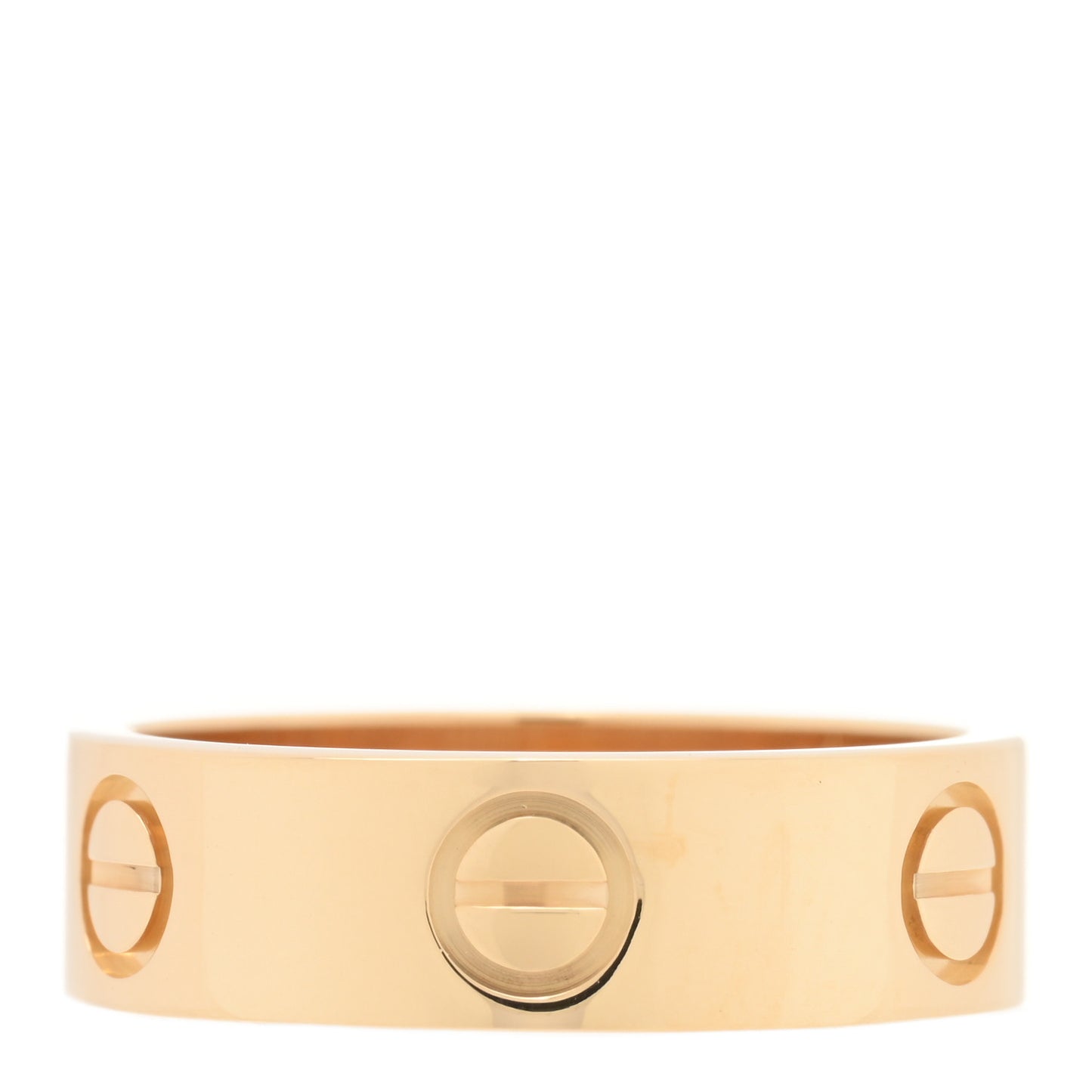 18K Yellow Gold 5.5mm LOVE Ring 52 6
