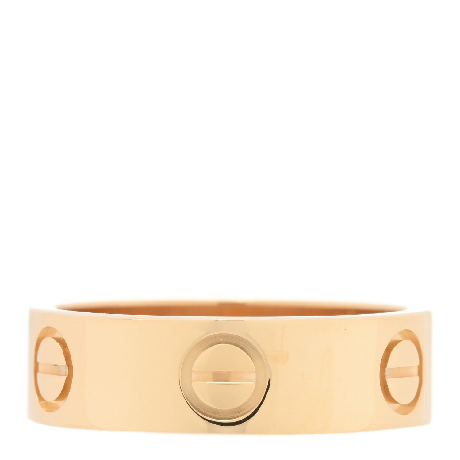 Cartier 18K Yellow Gold 5.5mm LOVE Ring 52 6 1 of 5