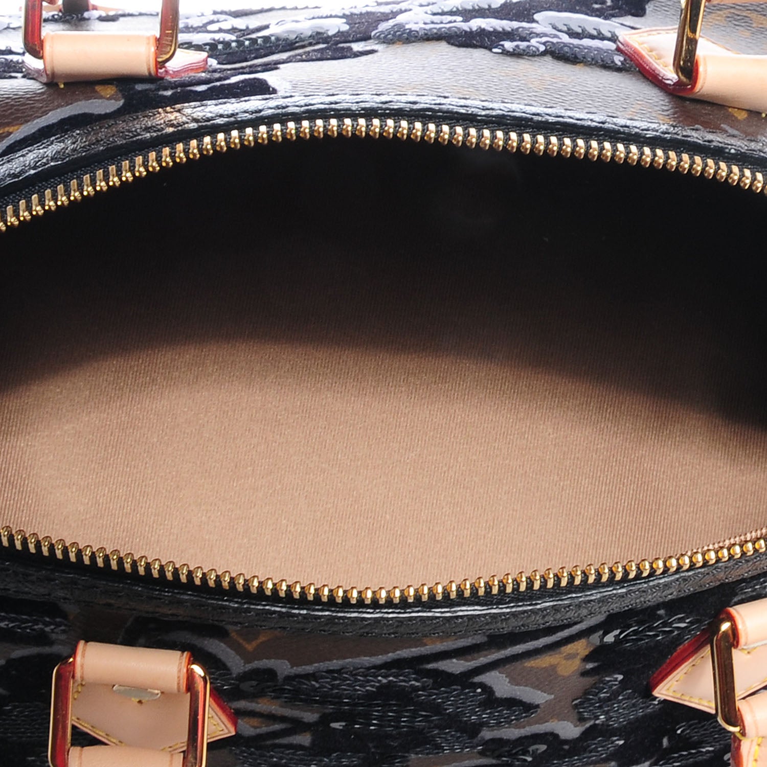 Louis Vuitton Monogram Fleur De Jais Sequins Speedy 30 5 of 8