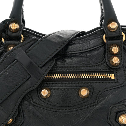Balenciaga Agneau Giant 12 Gold Hardware Mini City Black 9 of 14