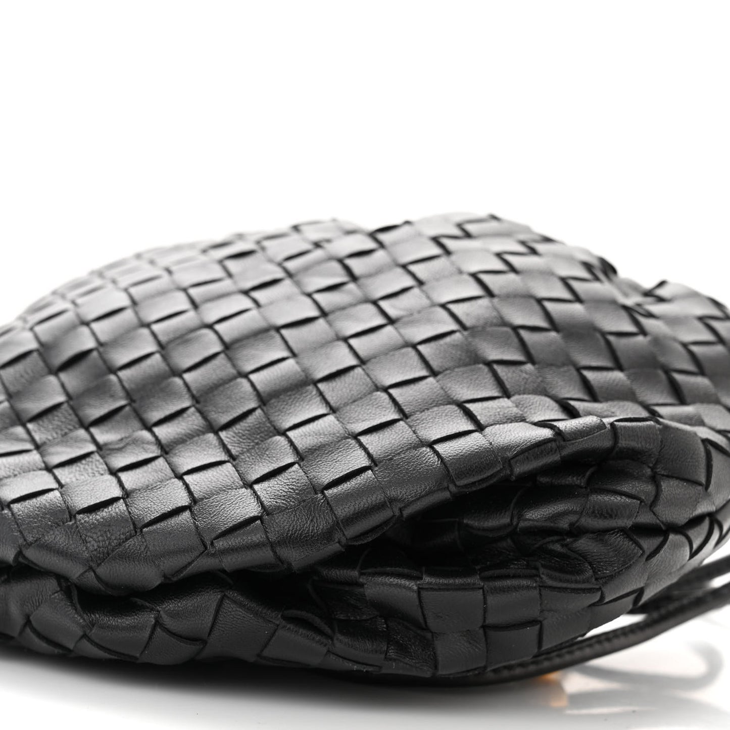 BOTTEGA VENETA Nappa Intrecciato Mini Bulb Black