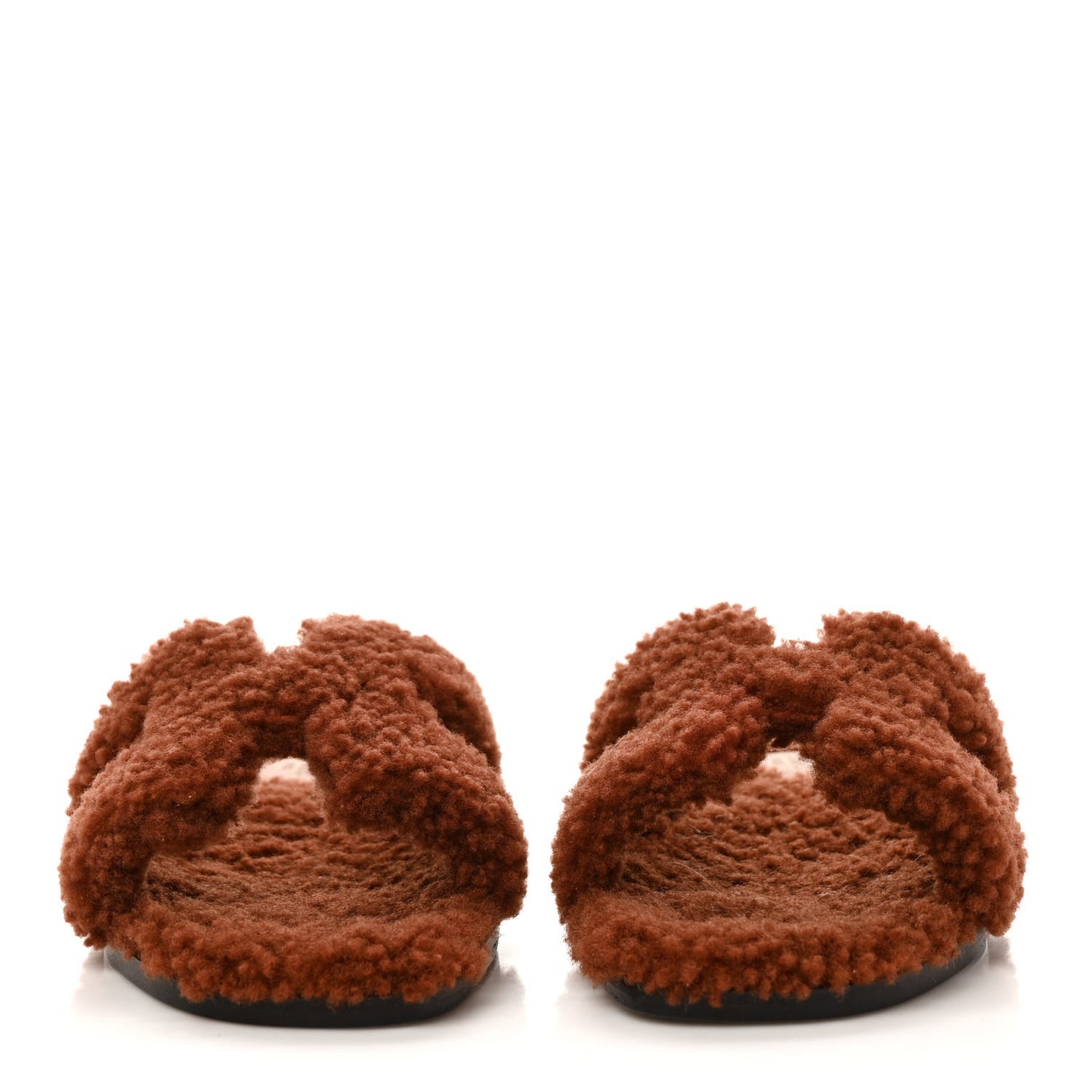 Woolskin Oran Sandals 36 Cognac