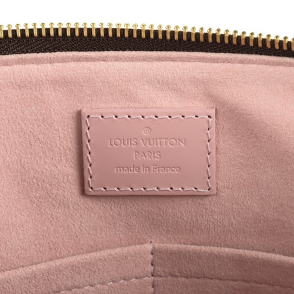Louis Vuitton Damier Ebene Caissa Tote PM Rose Ballerine 7 of 8