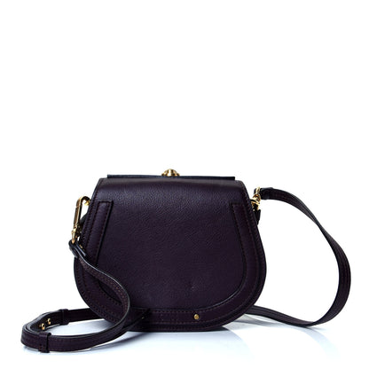 Chloe Calfskin Suede Small Nile Bracelet Bag Carbon Brown 2 of 5