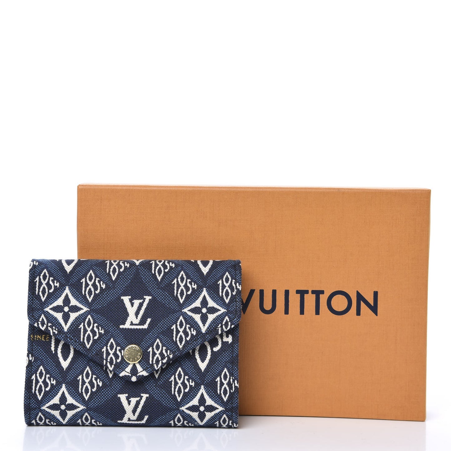 Jacquard Since 1854 Victorine Wallet Blue
